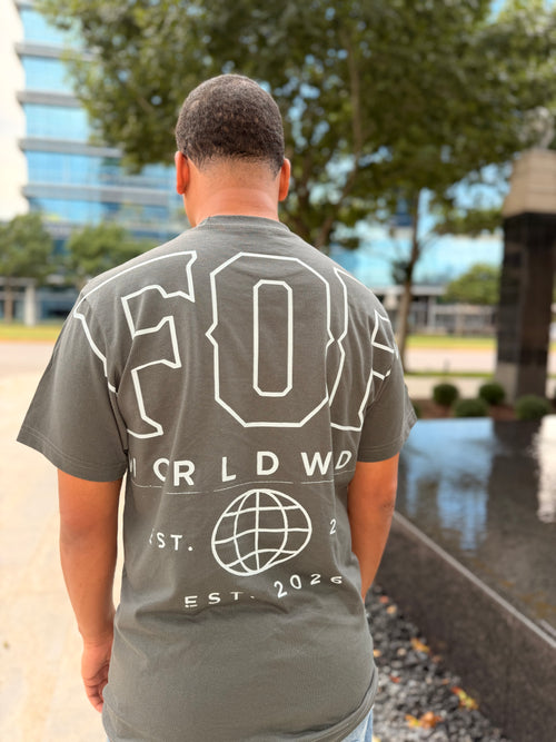 GRAY WORLDWIDE TEE